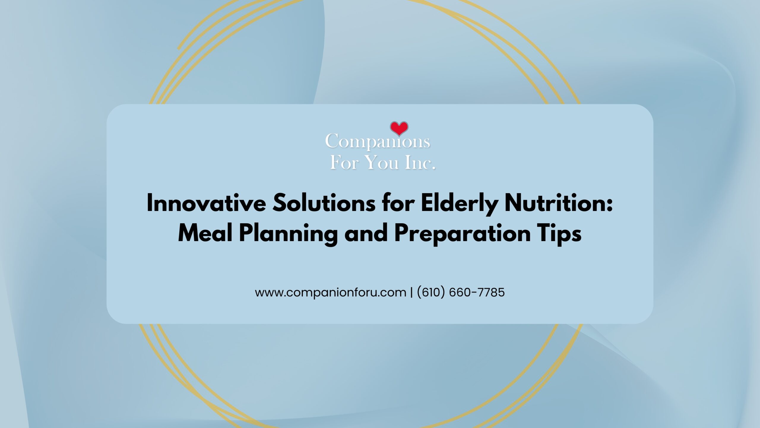 Innovative Solutions for Elderly Nutrition_ Meal Planning and Preparation Tips
